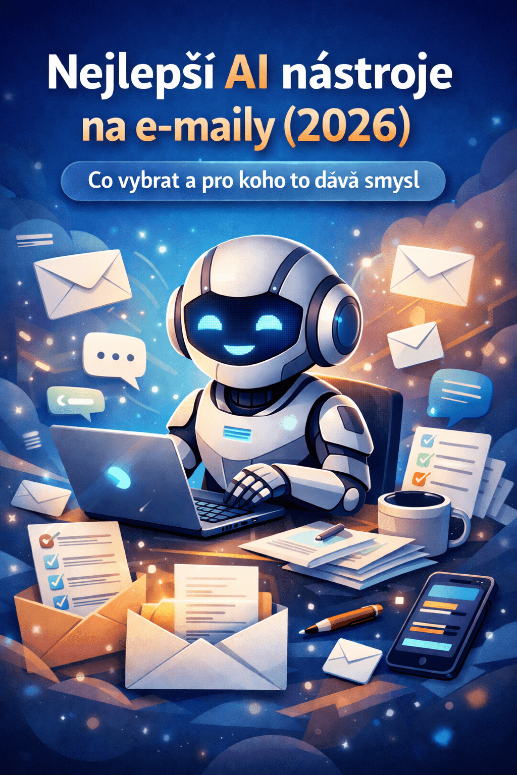 Nejlepší AI nástroje na e-maily (2026): co vybrat a pro koho to dává smysl